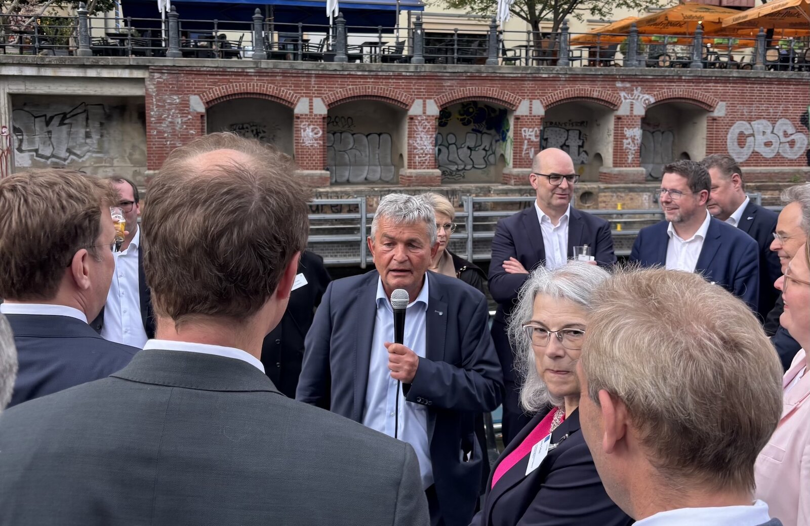 Hauptgeschäftsführer der VBW Bertram Brossardt ordnet die Lage der Wirtschaft ein. (Foto: Freynick)